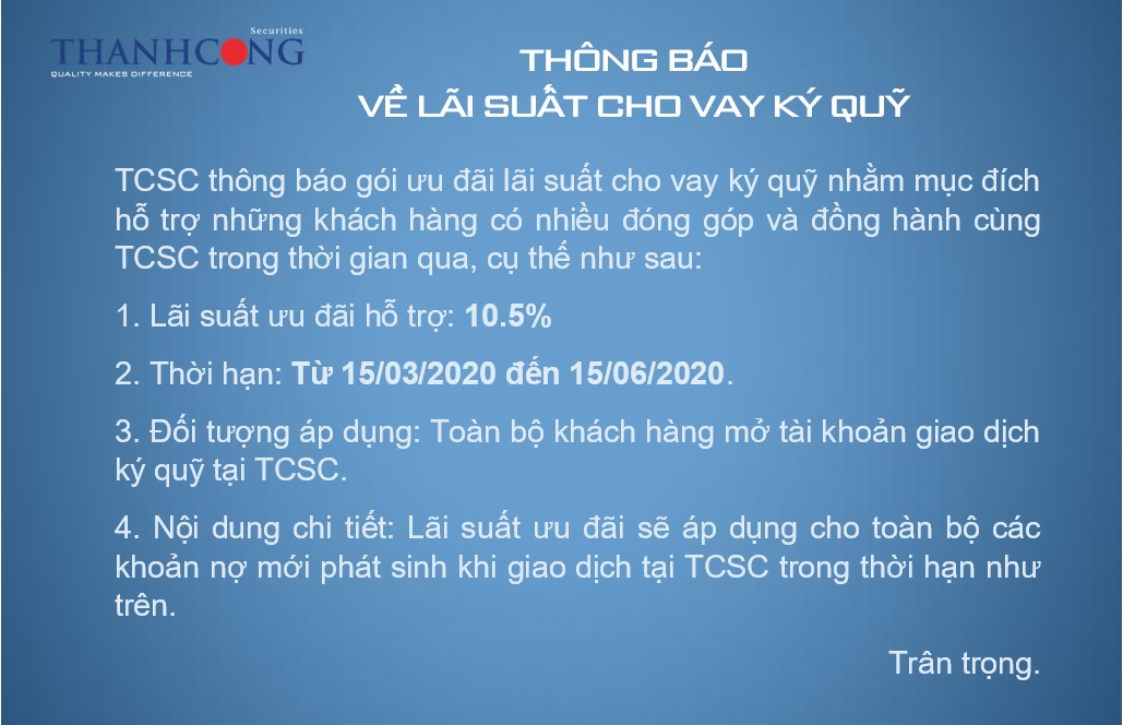 Thong bao Margin website